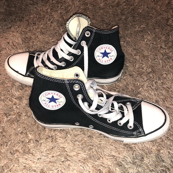black converse size 9